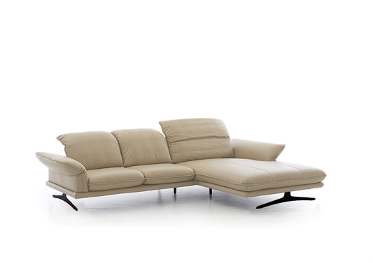 W.SCHILLIG Longchair olivia 24670 (B=323 cm) Leder Z73/21 stone