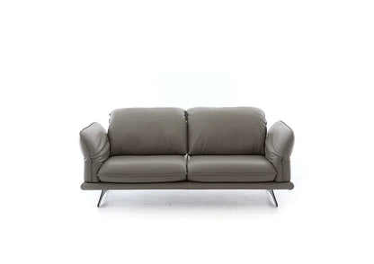 W.SCHILLIG Longchair olivia 24670 NL80 Leder Z66/22 elephant - Komfortmöbel24