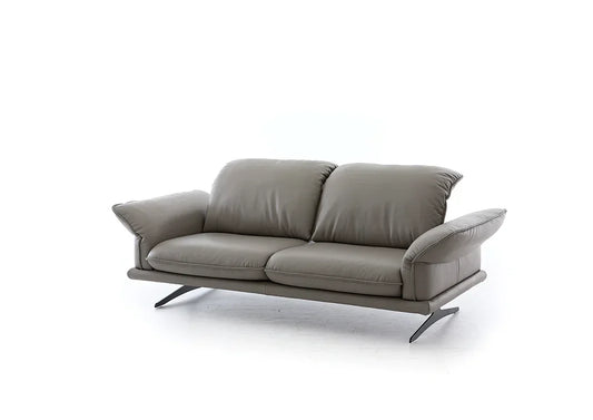 W.SCHILLIG Longchair olivia 24670 NL80 Leder Z66/22 elephant - Komfortmöbel24