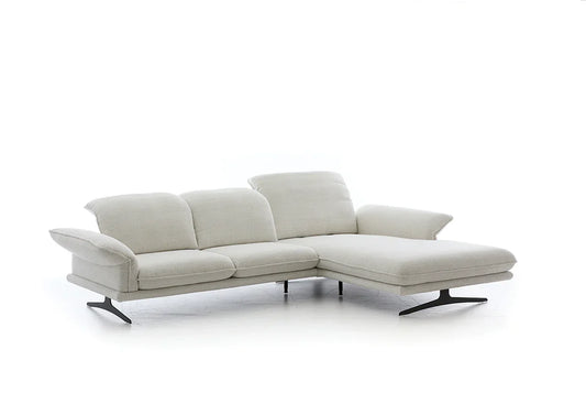 W.SCHILLIG Longchair olivia 24670 (B=323 cm) Stoff V88/44 ivory - Komfortmöbel24