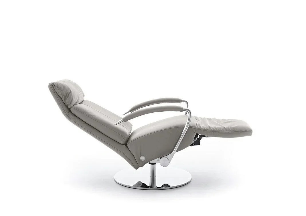 W.SCHILLIG Relax-/Funktionssessel jupiter 2  32530 Leder Z69/22 light grey