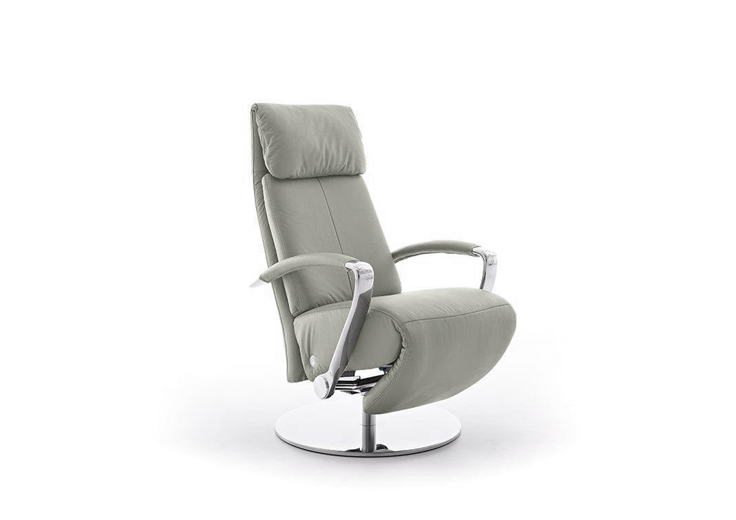 W.SCHILLIG Relax-/Funktionssessel jupiter 2 32530 Leder Z73/22 grey