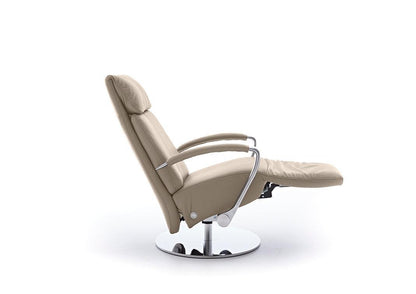 W.SCHILLIG Relax-/Funktionssessel jupiter 2 Leder Z73/21 stone - Relaxsessel