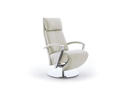 W.SCHILLIG Relax-/Funktionssessel jupiter 2 Leder Z73/43 cream white - Relaxsessel