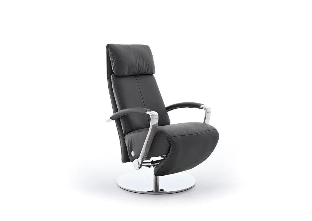 W.SCHILLIG Relax-/Funktionssessel jupiter 2 32530 Leder Z73/99 nachtschwarz - Komfortmöbel24