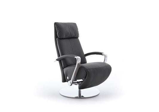 W.SCHILLIG Relax-/Funktionssessel jupiter 2 32530 Leder Z73/99 nachtschwarz - Komfortmöbel24