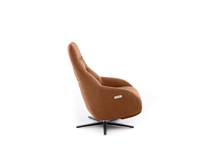 W.SCHILLIG Sessel filippoo 32702 in Leder Z78/50 latte macchiato - Komfortmöbel24