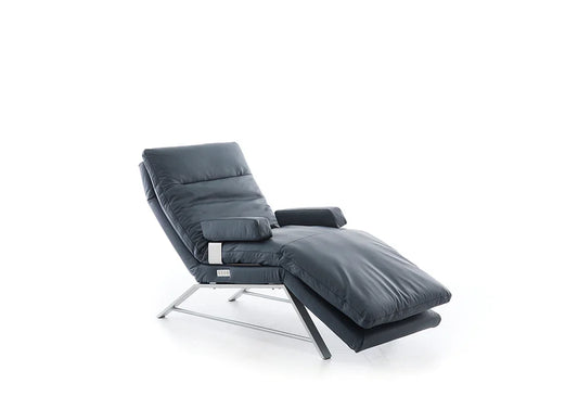 W.SCHILLIG Liege daily-dreams 47001 K75 Leder Z59/29 blau - Komfortmöbel24