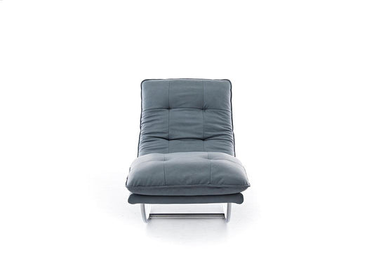 W.SCHILLIG Relaxliege daily dreams 47002 K75 Leder Z69/27 blue - Komfortmöbel24