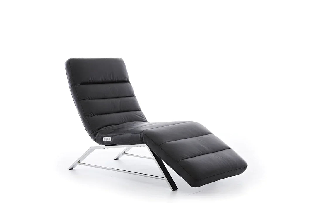 W.SCHILLIG Relaxliege daily-dreams 47003 K75 Leder Z59/99 schwarz - Komfortmöbel24