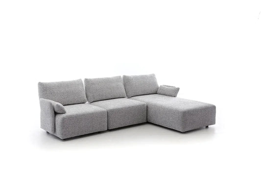 KM24 be:smart Longchair rechts 99331 Stoff (wählbar) - Komfortmöbel24