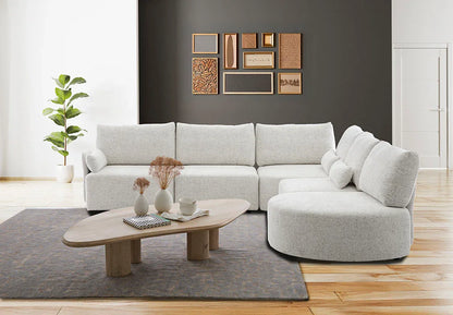 KM24 be:smart Ecksofa links 99331 Stoff (wählbar) - Komfortmöbel24