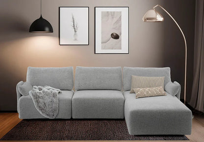 KM24 be:smart Longchair rechts 99331 Stoff (wählbar) - Komfortmöbel24