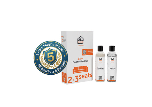 5 Jahre All-in-House Sorglos-Service / gedecktes Leder / 2-3 Sitze