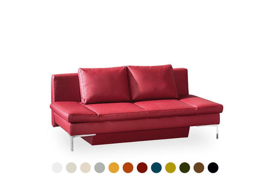 Schlafsofa Anyway 140/195 Bezug Stoff o. Leder (wählbar) - Komfortmöbel24