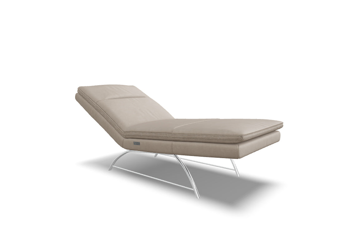 W.SCHILLIG Relaxliege daily dreams 47001 K75 Leder Z73/44 elfenbein
