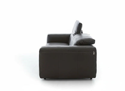 W.SCHILLIG Sofa dwayne 34000 in Leder Z83/95 graphite - Komfortmöbel24