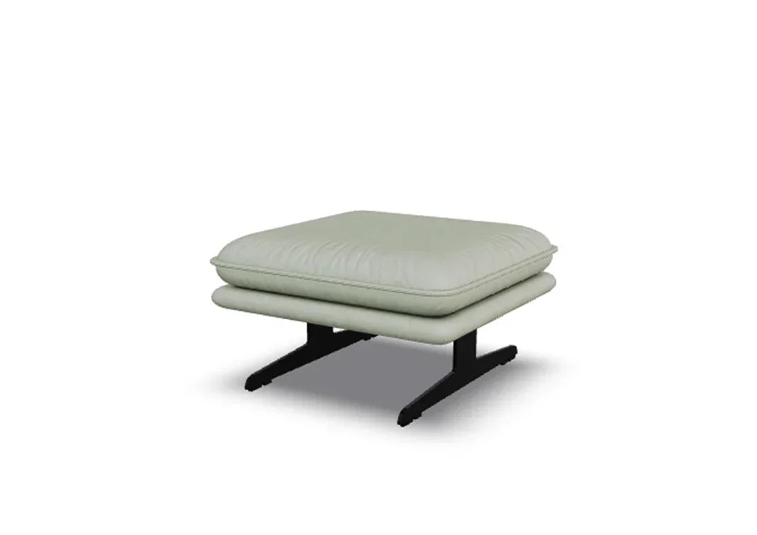 W.SCHILLIG Hocker broadway 16777 G70 Leder Z59/22 grau (Sonderfarbe)