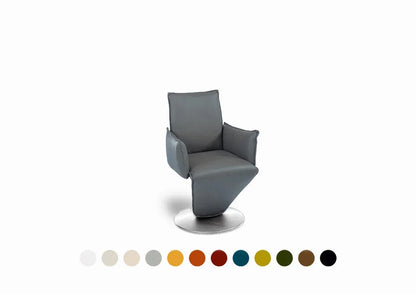 K+W silaxx dine+ 6014 Drehsessel Leder oder Stoff wählbar