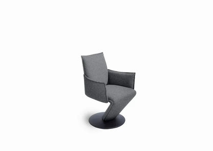 K+W silaxx dine+ 6014 Drehsessel Leder oder Stoff wählbar