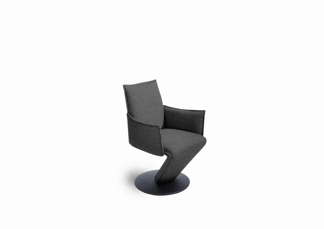 K+W silaxx dine+ 6014 Drehsessel Leder oder Stoff wählbar