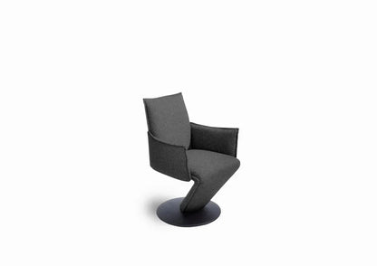 K+W silaxx dine+ 6014 Drehsessel Leder oder Stoff wählbar