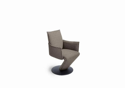 K+W silaxx dine+ 6014 Drehsessel Leder oder Stoff wählbar