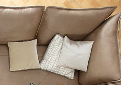 W.SCHILLIG Dekokissen 55551 U50ST Leder Z69/22 light grey - Komfortmöbel24