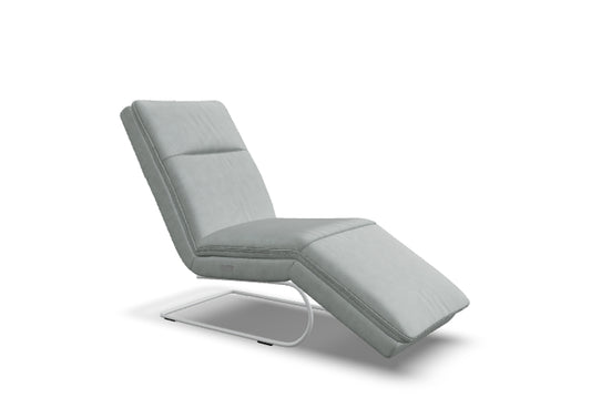 W.SCHILLIG Relaxliege daily dreams 47001 K65 Leder Z69/22 light grey