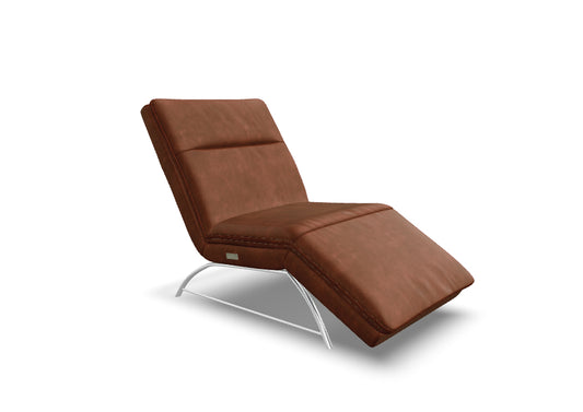 W.SCHILLIG Relaxliege daily-dreams 47001 K85 Leder Z77/11 rosso
