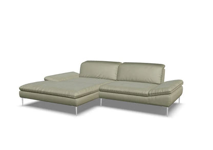 W.SCHILLIG Longchair enjoy&MORE 15450 Leder Z75/49 sand - Komfortmöbel24