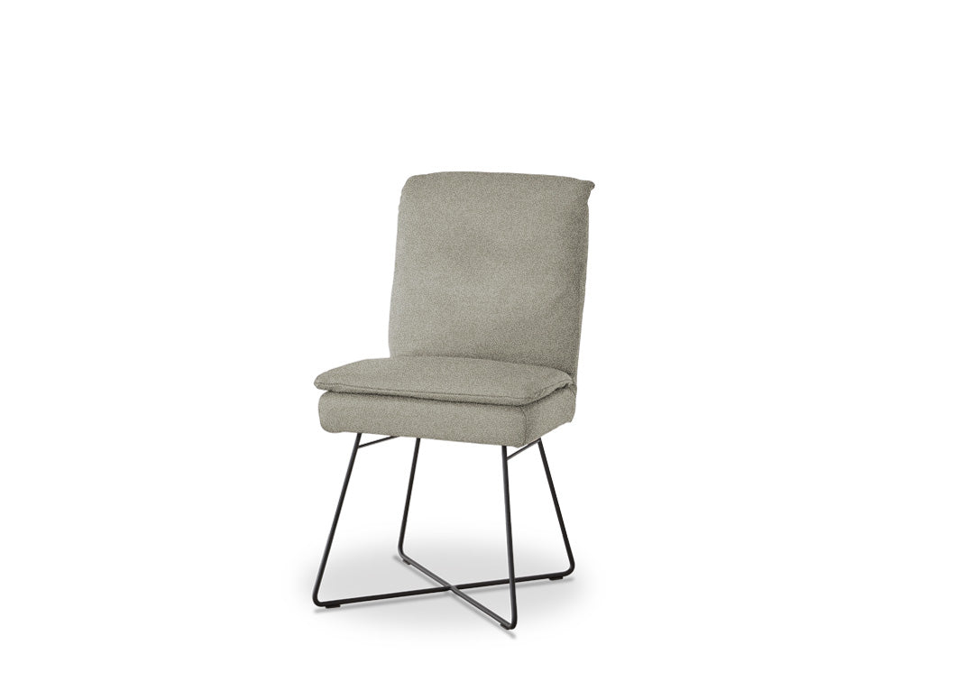 W.SCHILLIG seat&eat lounge 11752 MZ Stoff W61/22 silbergrau - 4er-Set