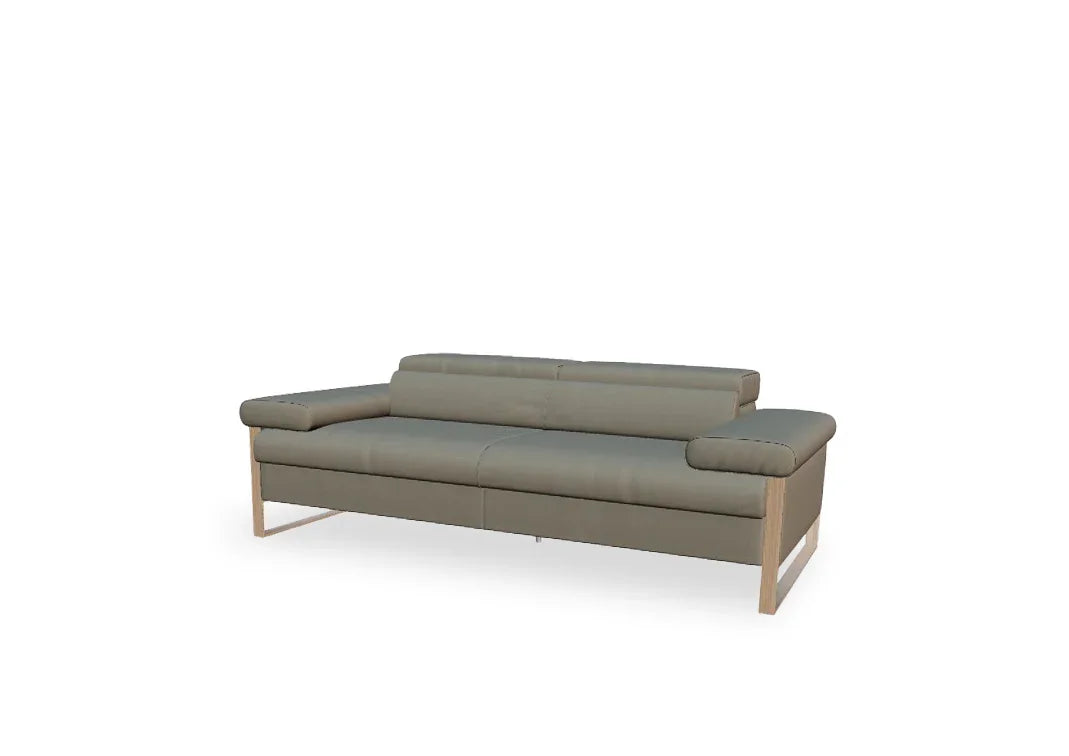 W.SCHILLIG Sofa finn 20974 N70 Stoff W82/37 green - Komfortmöbel24