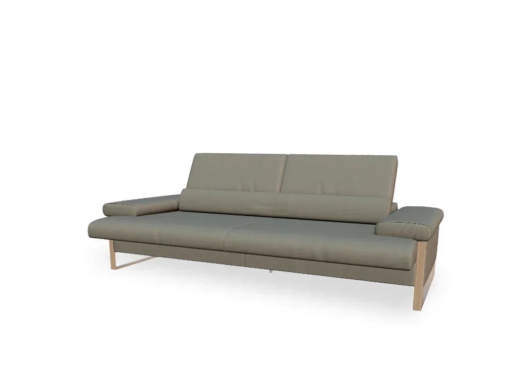 W.SCHILLIG Sofa finn 20974 N90 Stoff W82/37 green - Komfortmöbel24