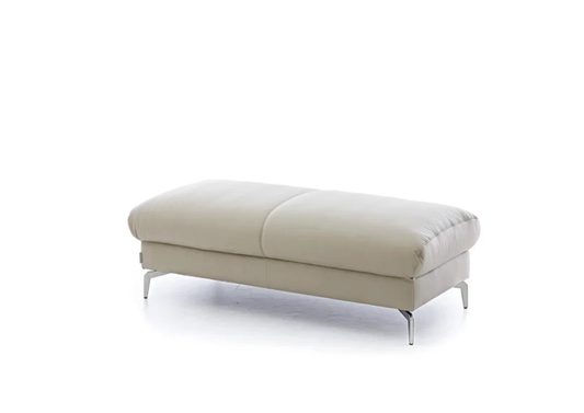 W.SCHILLIG Hocker piedroo plus 21156 G140 Leder Z59/22 grau