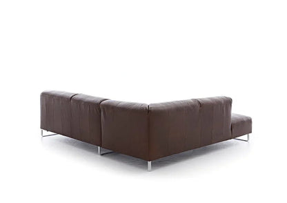 W.SCHILLIG Ecksofa alessiio 20550 Leder Z83/54 chocolate - Komfortmöbel24