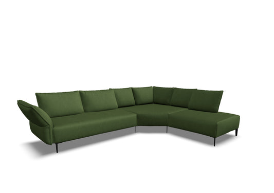 W.SCHILLIG Ecksofa bonnie 16660 Stoff V52/39 hunter