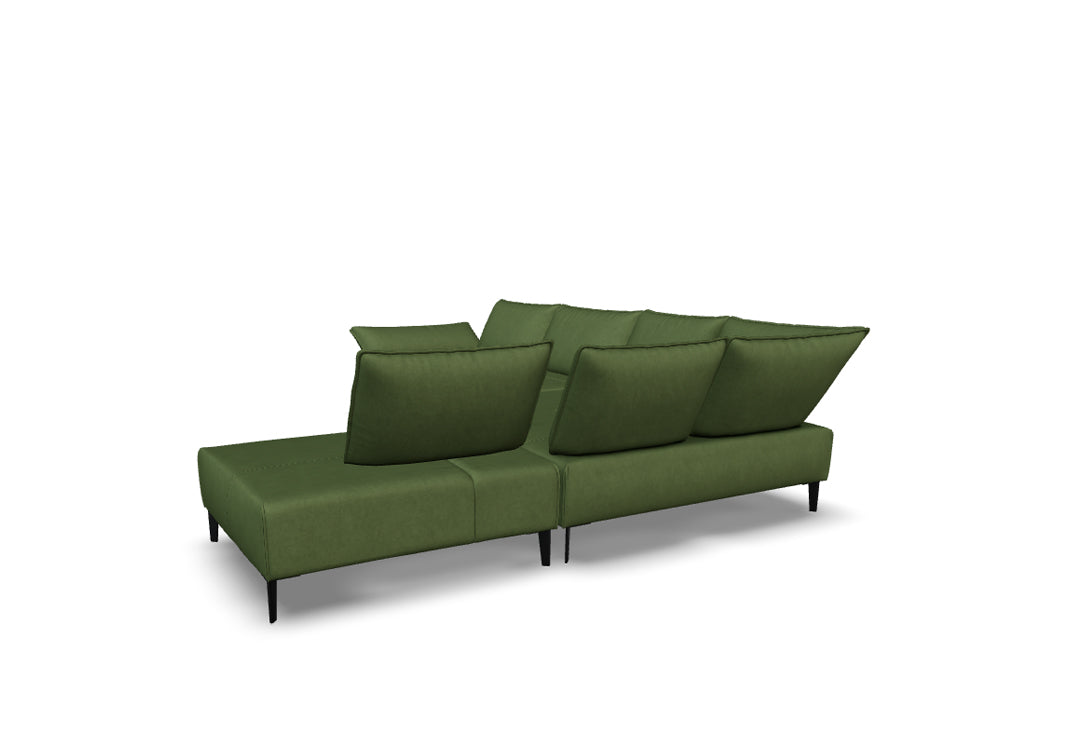 W.SCHILLIG Ecksofa bonnie 16660 Stoff V52/39 hunter