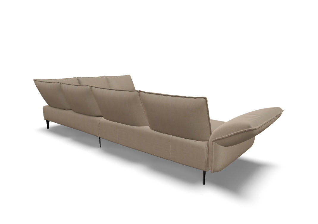 W.SCHILLIG Ecksofa bonnie 16660 Stoff W82/43 cream