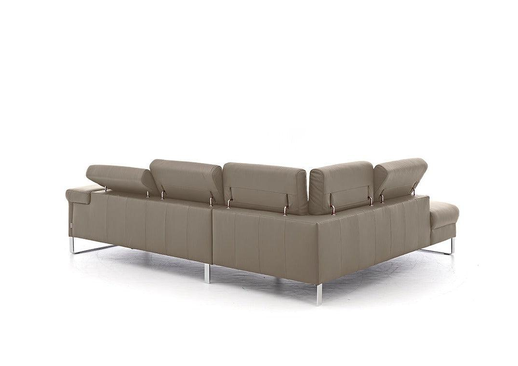 W.SCHILLIG Ecksofa finn 20974 Leder Z73/21 stone