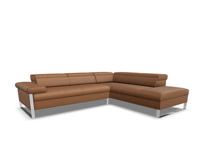 W.SCHILLIG Ecksofa finn 20974 (B=281 cm) Leder Z73/55 cognac