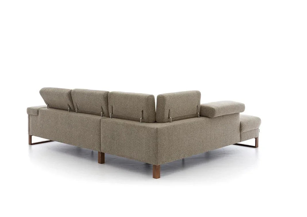 W.SCHILLIG Ecksofa finn 20974 Stoff S22/49 sesame - Komfortmöbel24