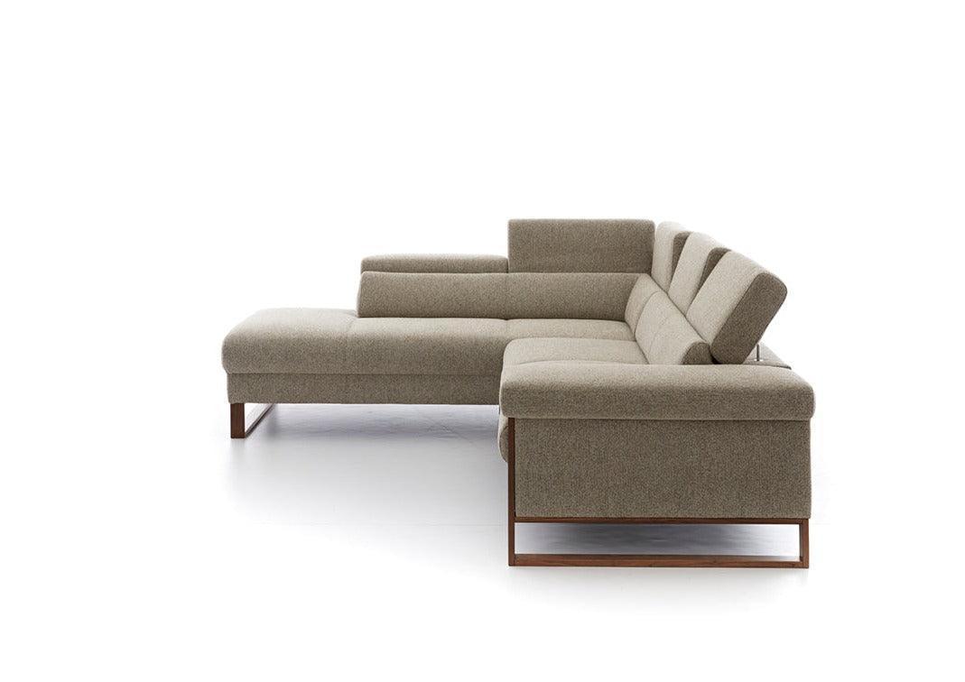 W.SCHILLIG Ecksofa finn 20974 Stoff S22/49 sesame - Komfortmöbel24