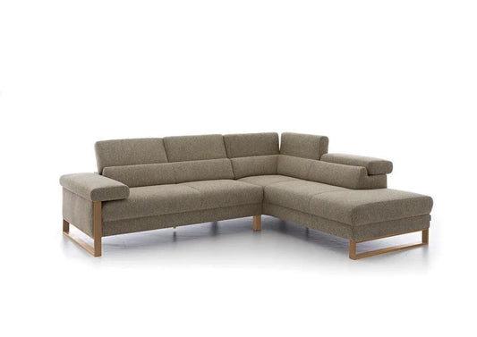 W.SCHILLIG Ecksofa finn 20974 Stoff S22/49 sesame - Komfortmöbel24