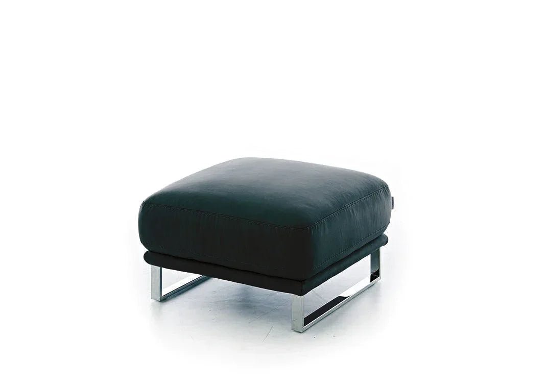 W.SCHILLIG Hocker montanaa 24250 G70 Leder Z77/99  black pearl