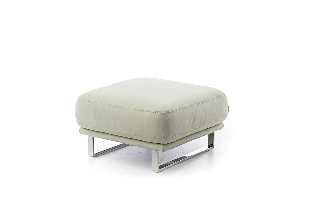 W.SCHILLIG Hocker montanaa 24250 G70 Leder Z59/20 eisgrau