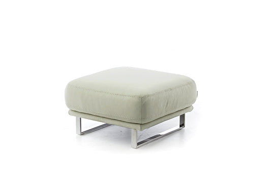 W.SCHILLIG Hocker montanaa 24250 G70 Leder Z59/20 eisgrau