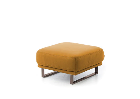 W.SCHILLIG Hocker montanaa 24250 G70 Leder Z69/52 kurkuma - Komfortmöbel24