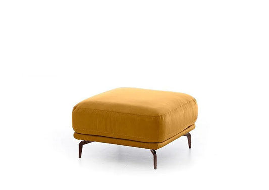 W.SCHILLIG Hocker montanaa 24250 G70 Leder Z69/52 kurkuma - Komfortmöbel24