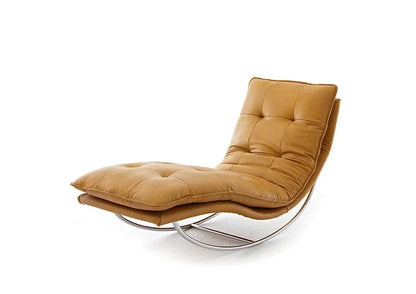 W.SCHILLIG Relaxliege daily dreams 47002 K75 Leder Z75/52 kurkuma - Komfortmöbel24